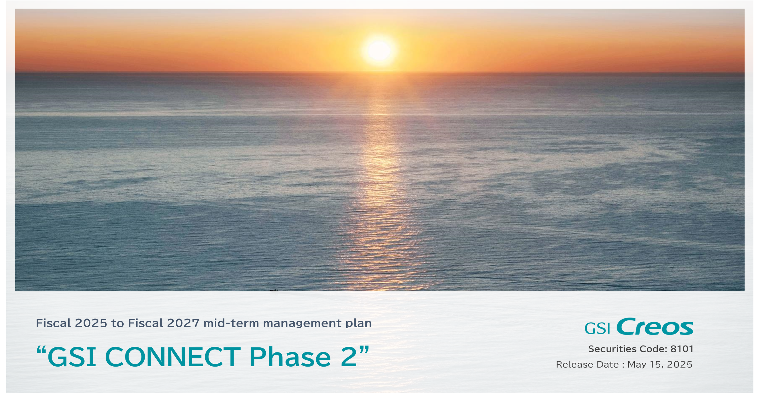 Mid-term Management Plan